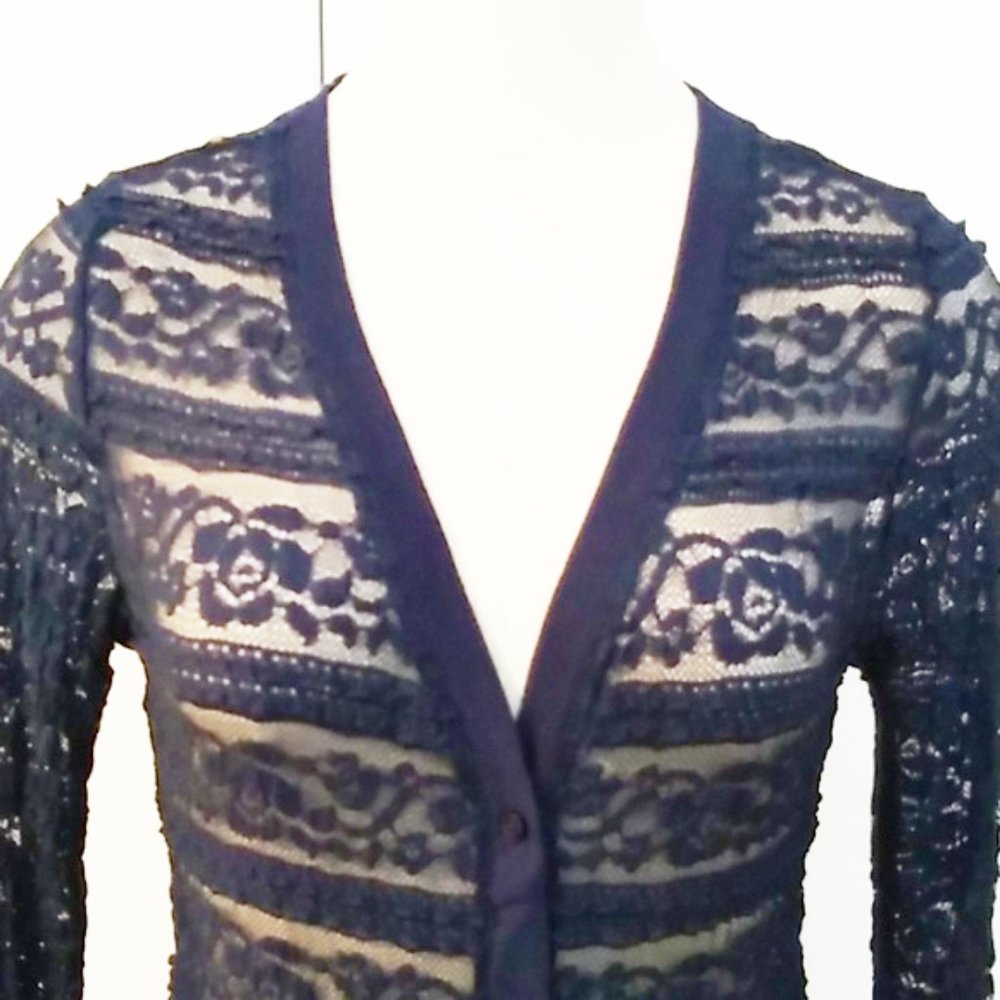Amisu Lace Cardigan - Picture 6 of 7